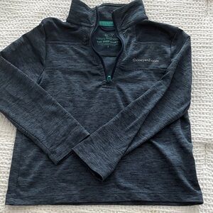 Vineyard Vines Charcoal Heather Quarter-Zip